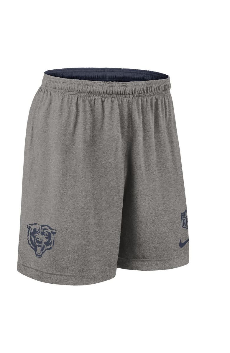 Nike Men's Nike Navy Chicago Bears Sideline Reversible Performance Shorts, Alternate, color, Navy