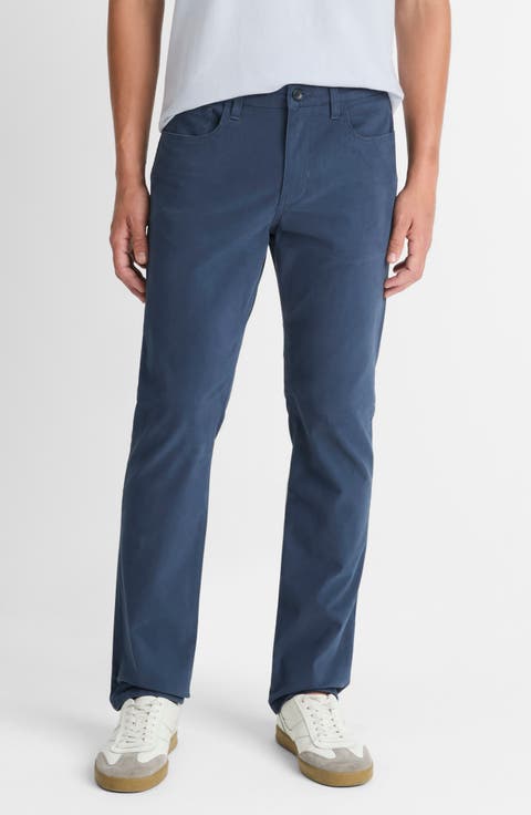 Dylan Slim Fit Peached Stretch Cotton Pants
