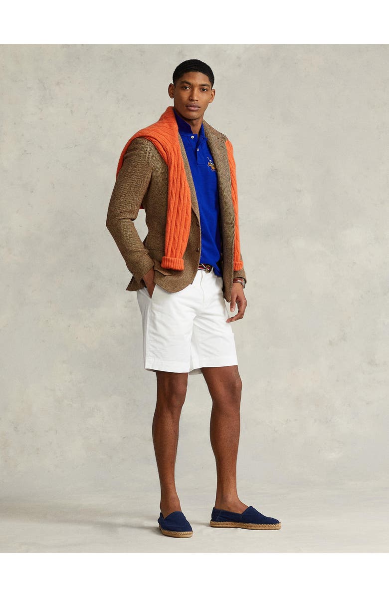 Polo Ralph Lauren Triple Pony Embroidered Piqué Polo, Alternate, color,