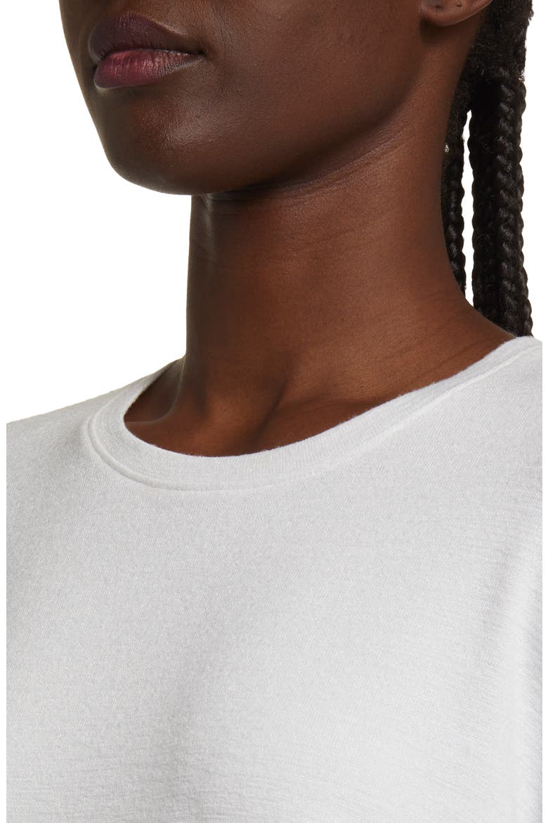 The Knit Long Sleeve T-Shirt, Alternate, color, WHT