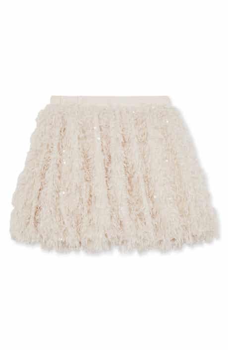 Reiss Kids' Roxy Sequin Fringe Skirt
