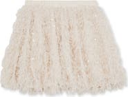 Reiss Kids' Roxy Sequin Fringe Skirt