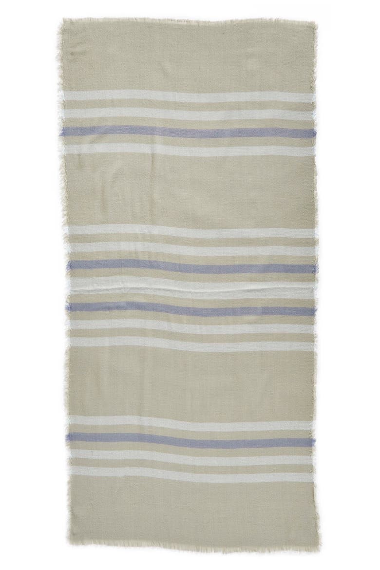 Woven Stripe Scarf, Alternate, color, GREY/ MAUVE