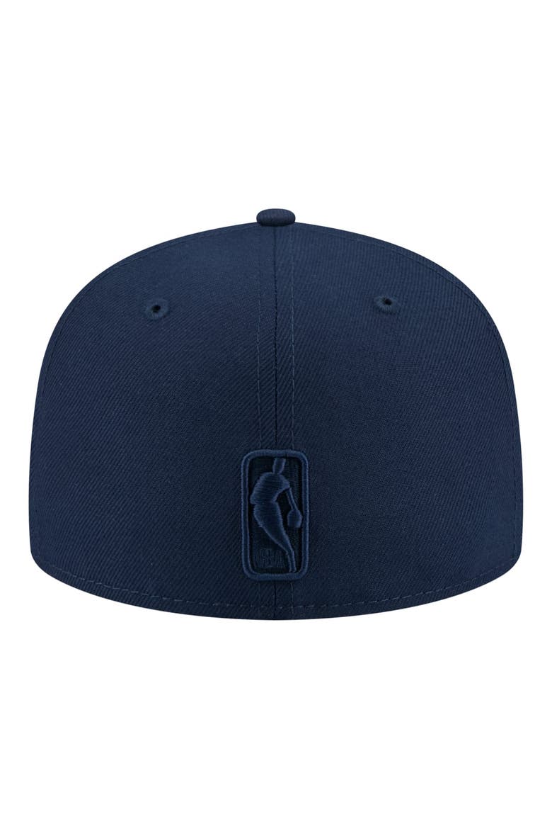 Men's New Era Navy Phoenix Suns Tonal Color Pack 59FIFTY Fitted Hat, Alternate, color, Navy