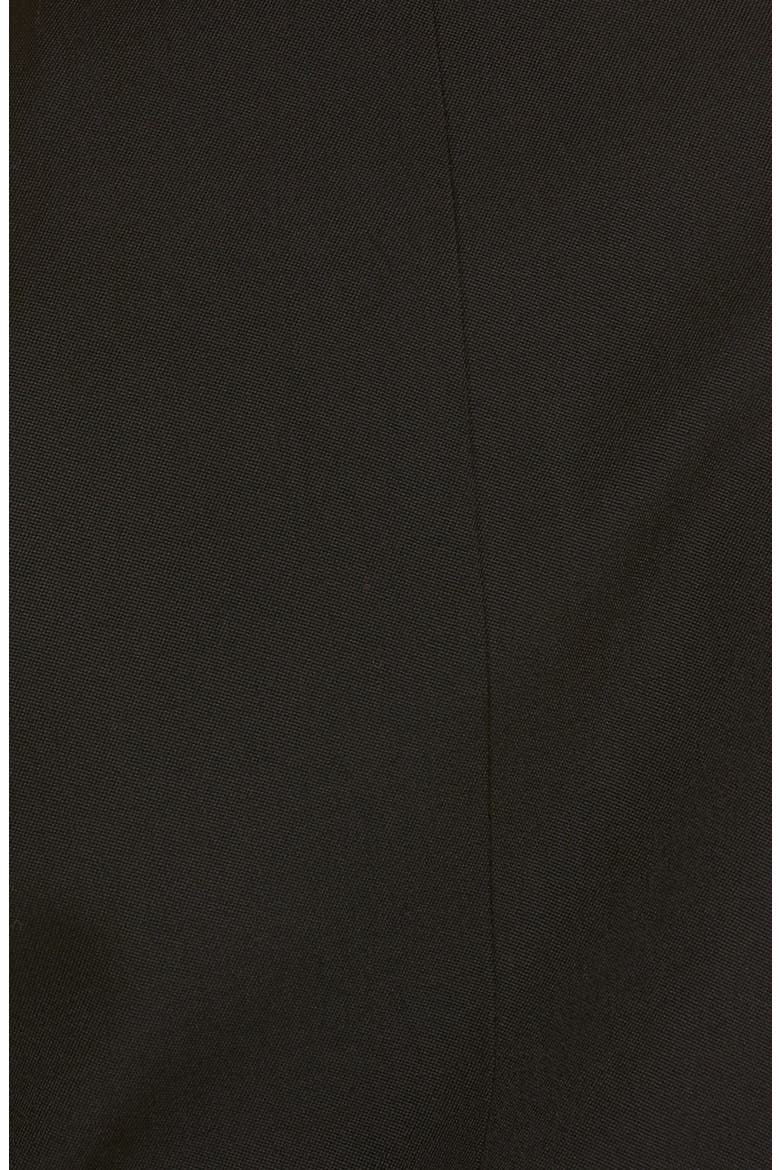 Tibau Cross Button Virgin Wool Jacket, Alternate, color, 990 BLACK