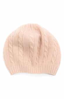 Portolano Cable Knit Cashmere Beret