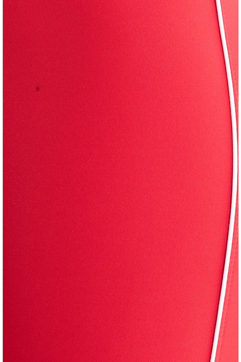 Sport Sprint High Waist Leggings, Alternate, color, CHERRY/WHITE