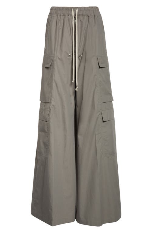 Rick Owens Cargobelas Cotton Cargo Pants In Multi