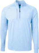 Cutter & Buck Adapt Heather Quarter Zip Pullover