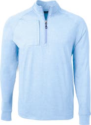 Cutter & Buck Adapt Heather Quarter Zip Pullover
