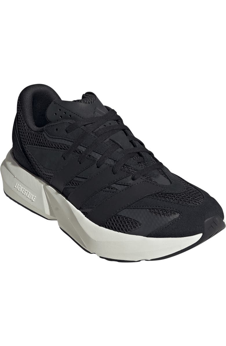 adidas Lightblaze Sneaker, Main, color, Black/ Core Black/ Off White