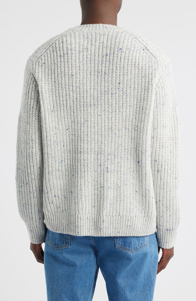 Wax London Wilde Chunky Wool Blend Rib Sweater, Alternate, color, Multi Grey