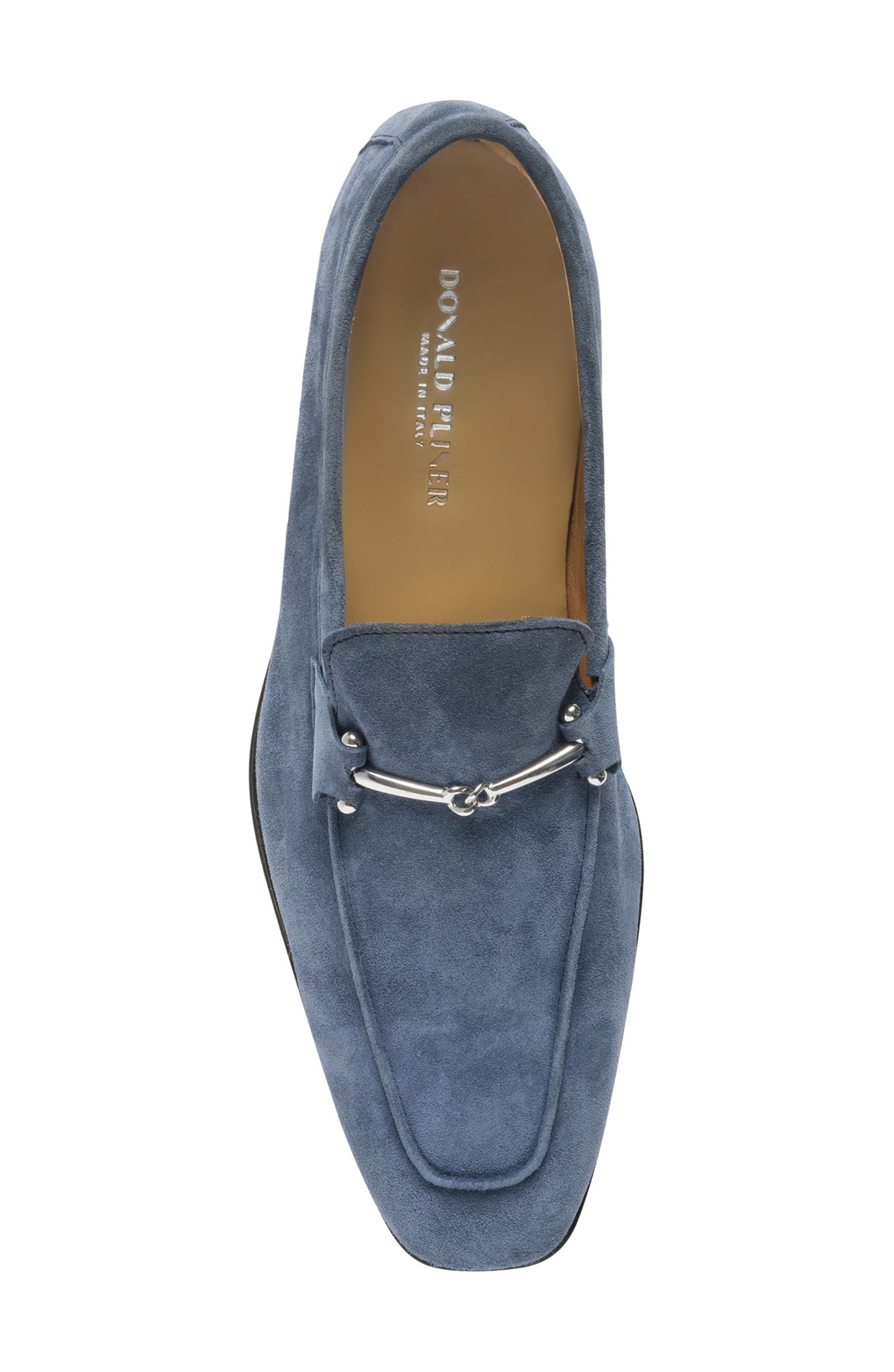 Donald Pliner Horsebit Loafer, Alternate, color, Denim