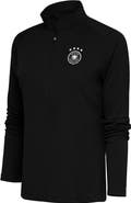ANTIGUA Women's Black Germany National Team Statement Half-Zip Pullover