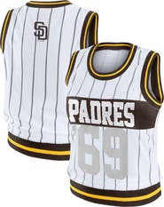 WEAR by Erin Andrews Women's WEAR by Erin Andrews  White San Diego Padres Sporty Tank Top