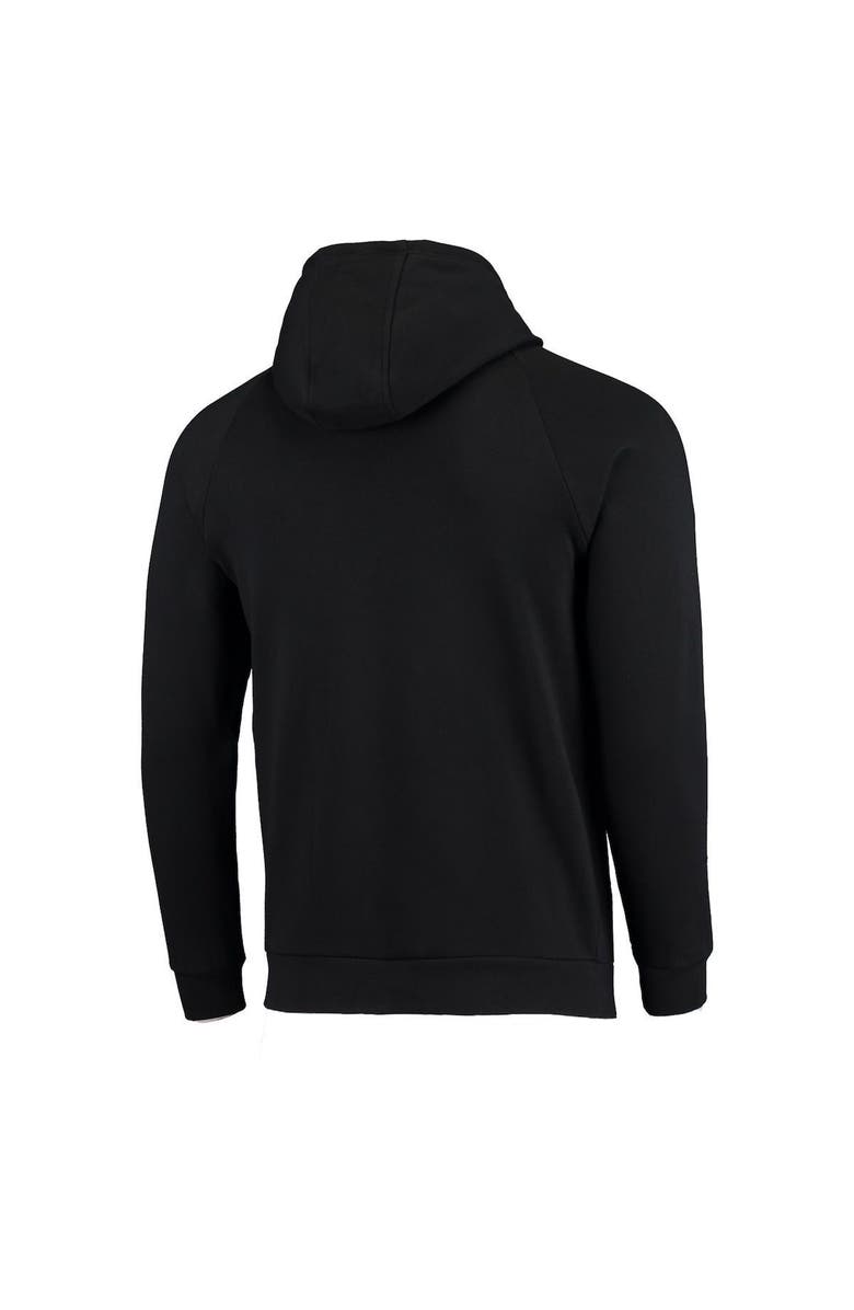 Under Armour Men's Under Armour Black Charleston RiverDogs All Day Raglan Fleece Pullover Hoodie, Alternate, color,