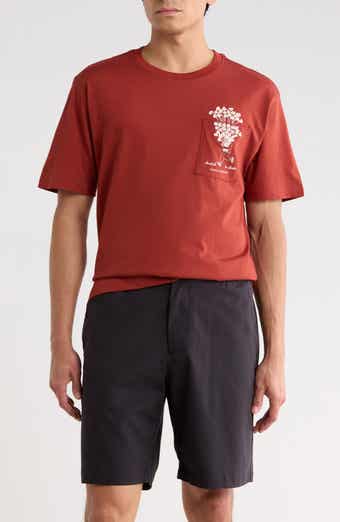 Scotch & Soda Flower Pocket Graphic T-Shirt