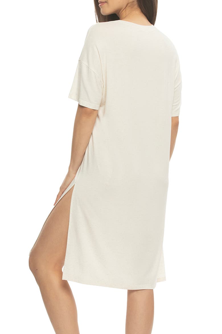 Lena Sleep Shirt, Alternate, color, SAND