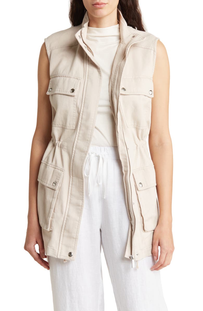 RACHEL Rachel Roy Utility Anorak Vest, Main, color,