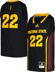 adidas Youth adidas #22 Black Arizona State Sun Devils Swingman Jersey
