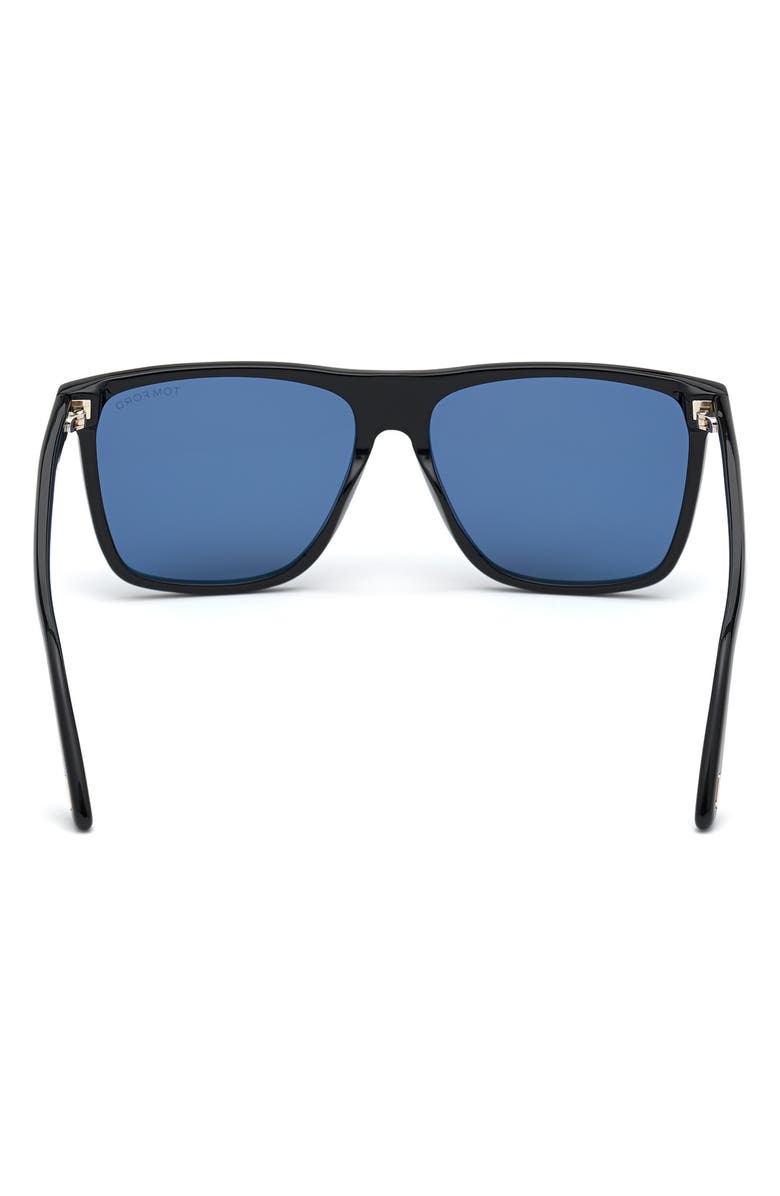 TOM FORD 59mm Square Sunglasses, Alternate, color, 
