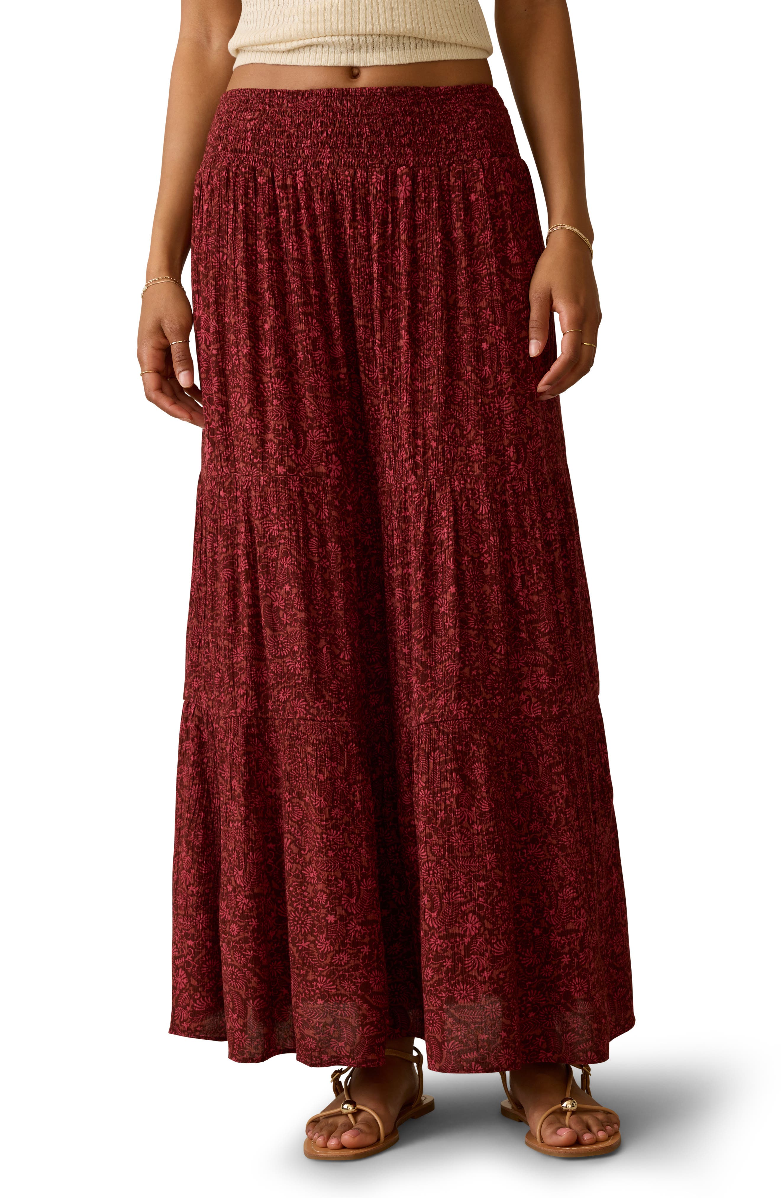 layered net midi skirt