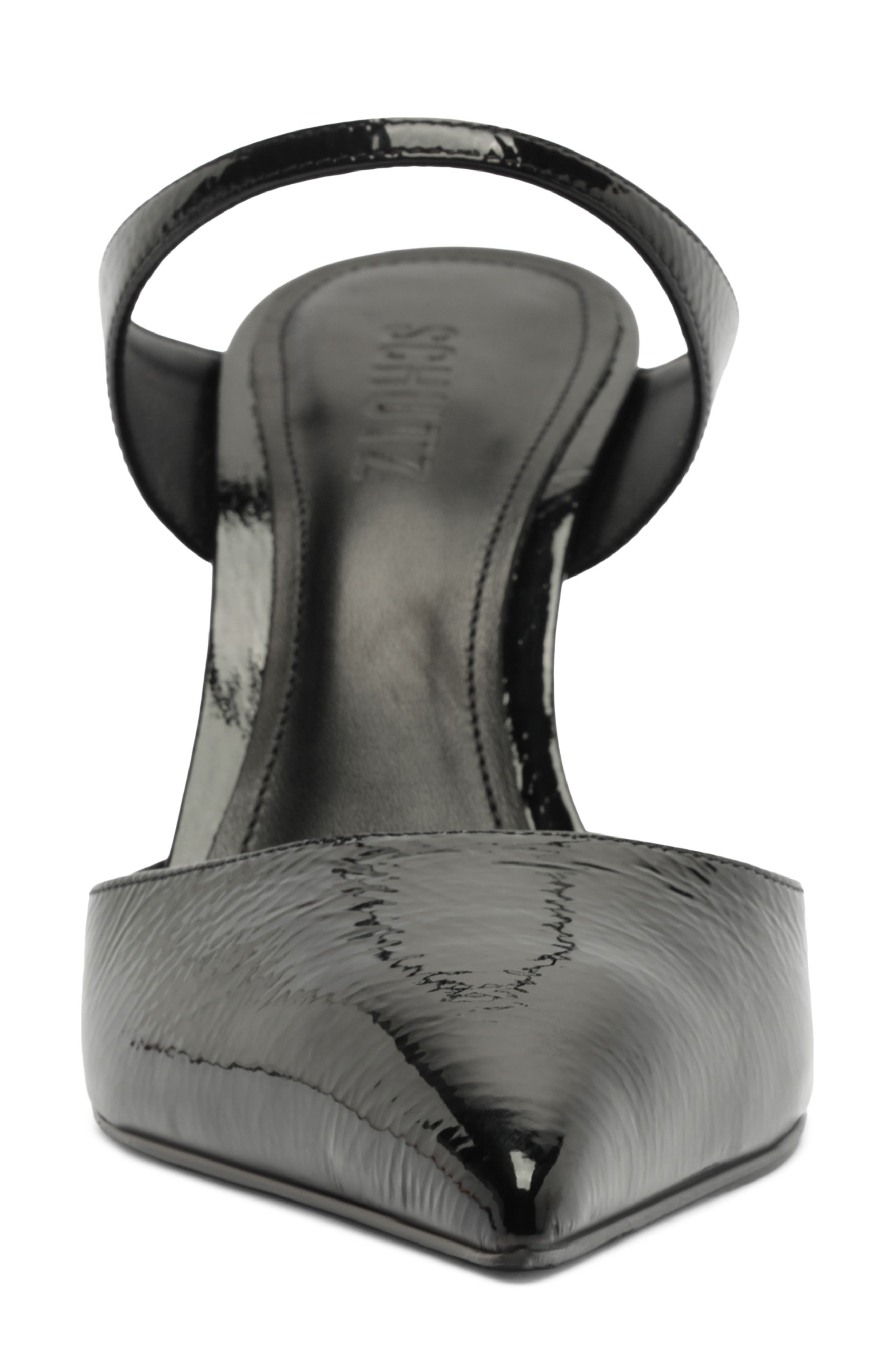 Schutz Laureen Pointed Toe Pump, Alternate, color, Black