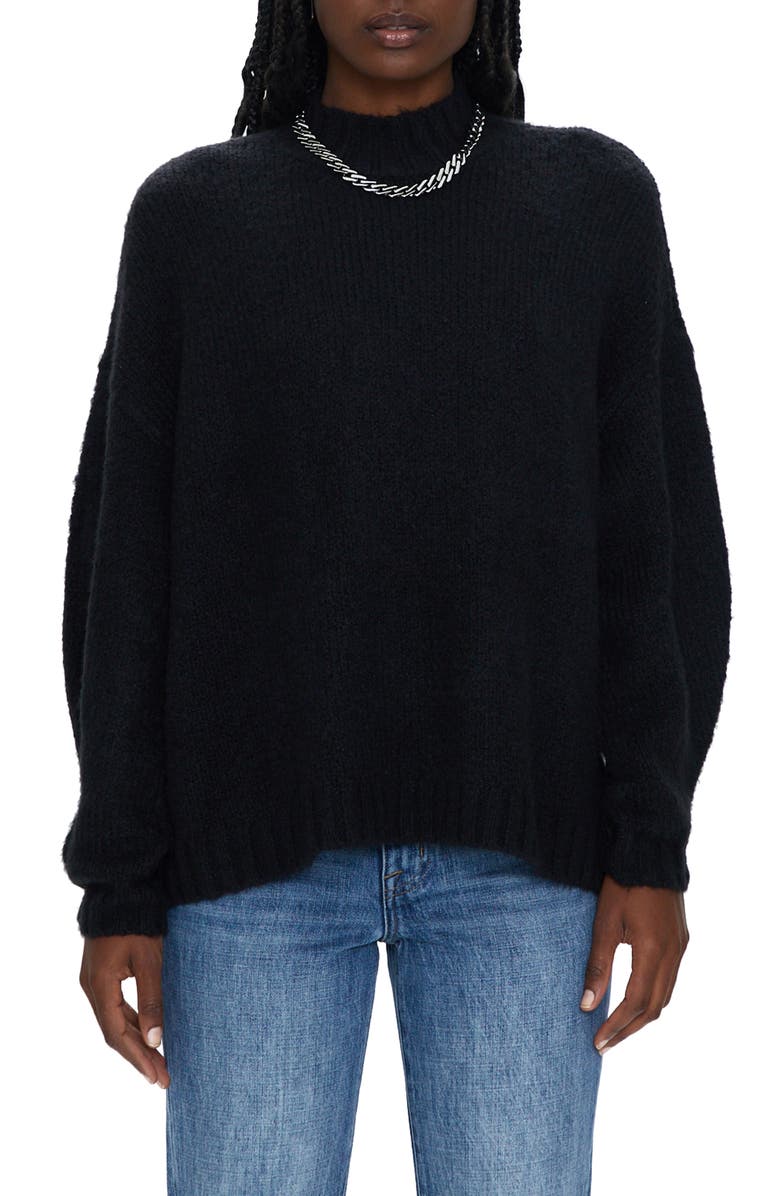 Pistola Carlen Mock Neck Oversize Sweater, Main, color,