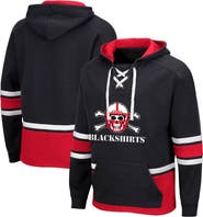 COLOSSEUM Men's Colosseum Black Nebraska Huskers Lace Up 3.0 Pullover Hoodie