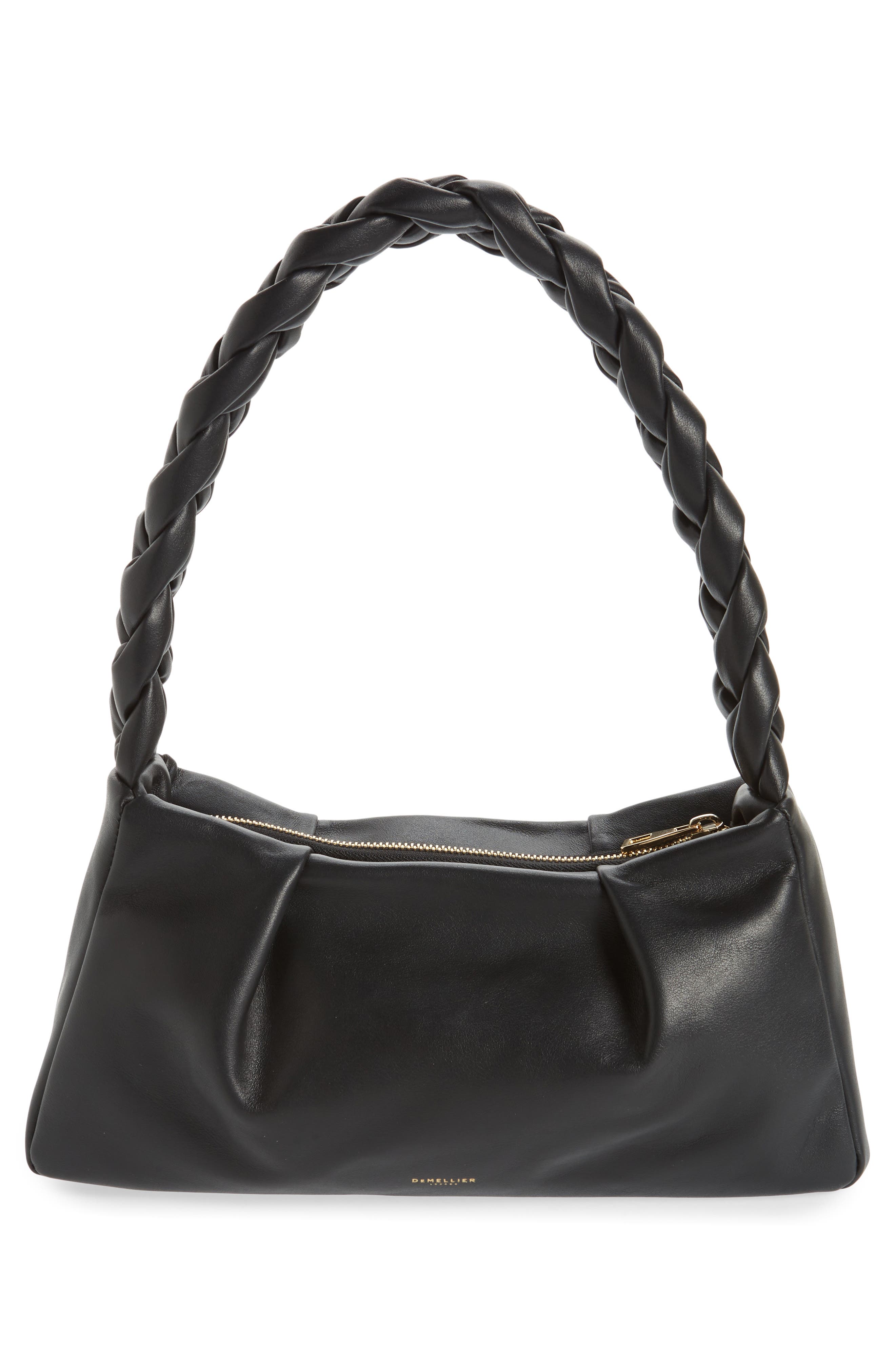 DeMellier Genova Leather Shoulder Bag, Alternate, color, 