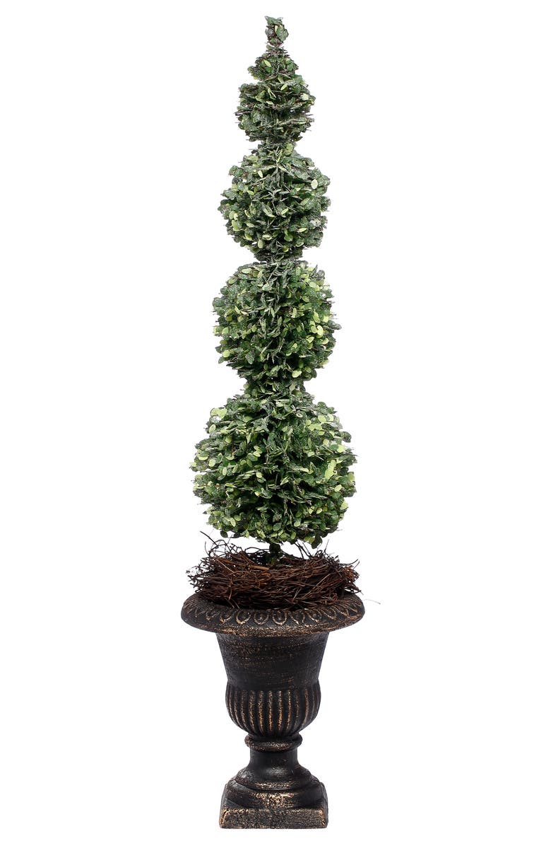 Mark Roberts Triple Pine Topiary, Set of 2, Main, color, Green