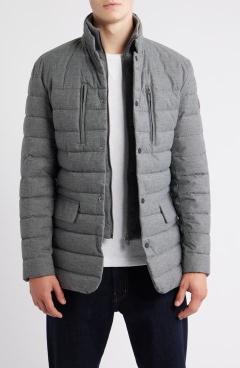 Felipe Water Resistant Quilted Jacket