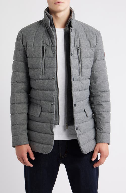 Save The Duck Felipe Water Resistant Quilted Jacket In Gray