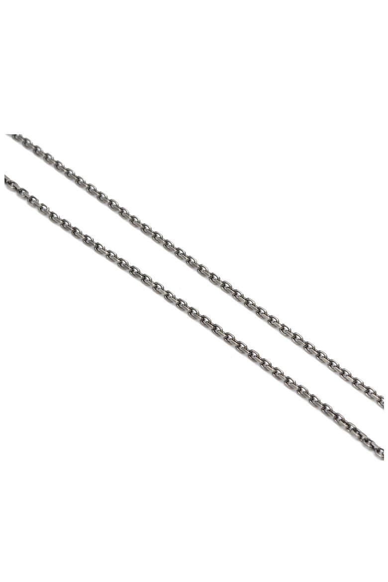 Romero Sterling Silver Cable Chain Necklace, Alternate, color, SILVER