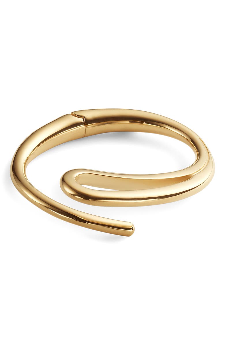 Bottega Veneta Cutout Teardrop Cuff Bracelet, Main, color,