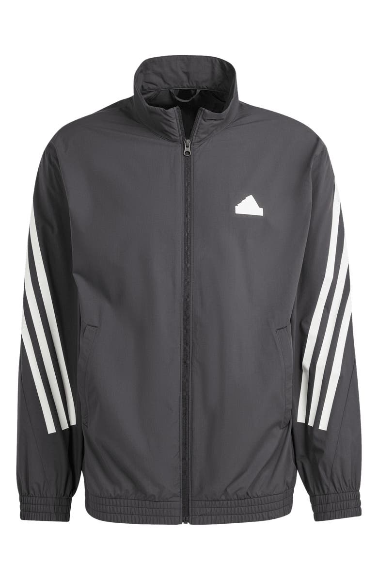 ADIDAS SPORTSWEAR Future Icons 3-Stripes WIND.RDY Recycled Polyester Ripstop Track Jacket, Alternate, color,