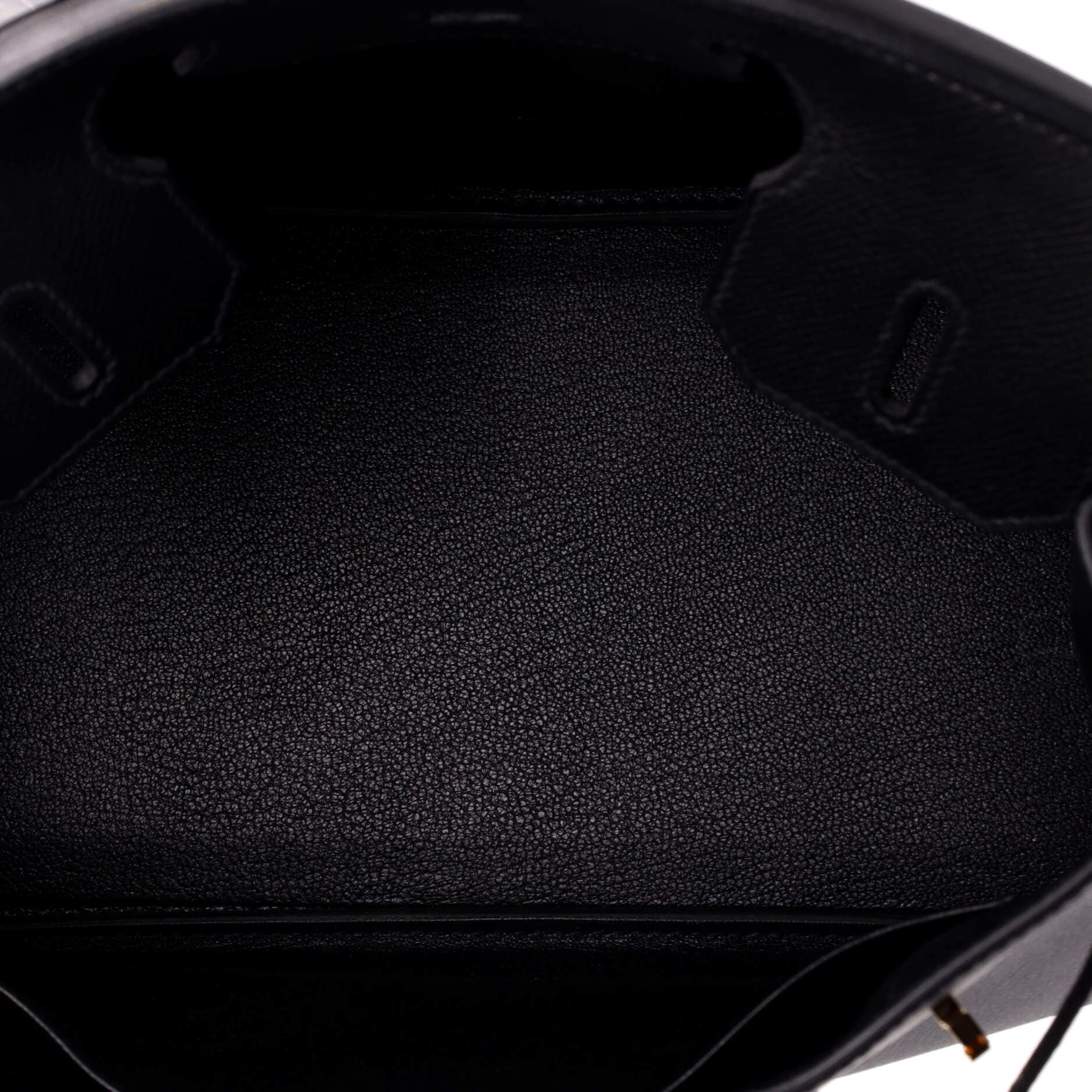 Pre-Owned Hermes Birkin Handbag Black Epsom with Gold Hardware 30, Alternate, color, Noir