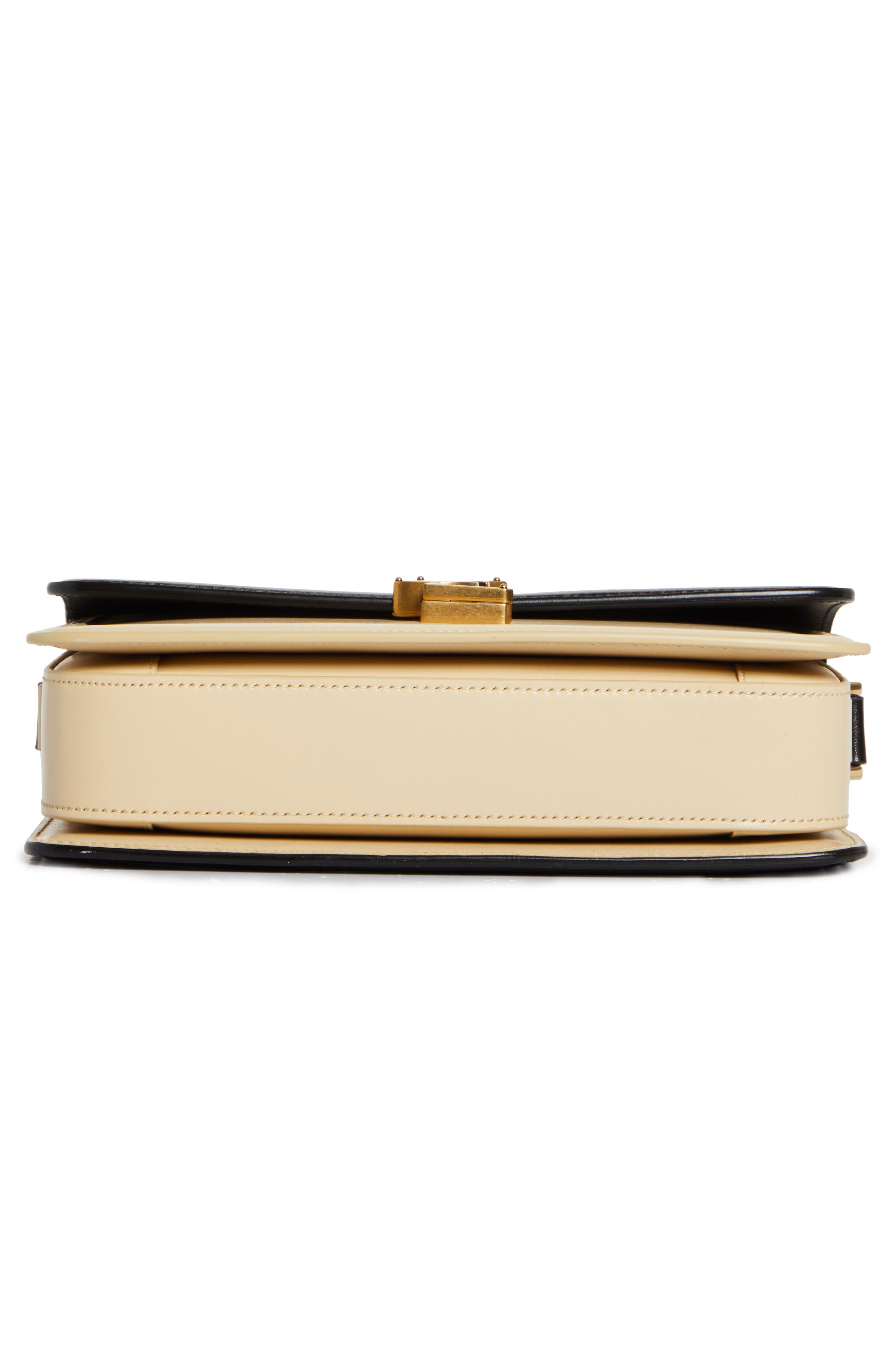 Saint Laurent Medium Solferino Two-Tone Calfskin Shoulder Bag, Alternate, color, 