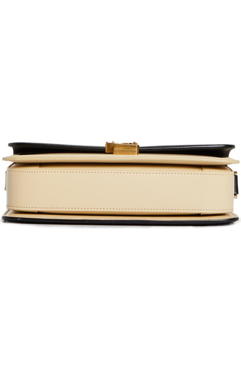 Saint Laurent Medium Solferino Two-Tone Calfskin Shoulder Bag, Alternate, color,