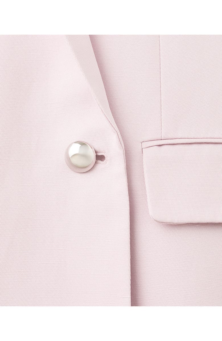 MANGO Americana Marina Blazer, Alternate, color, Light/ Pastel Purple