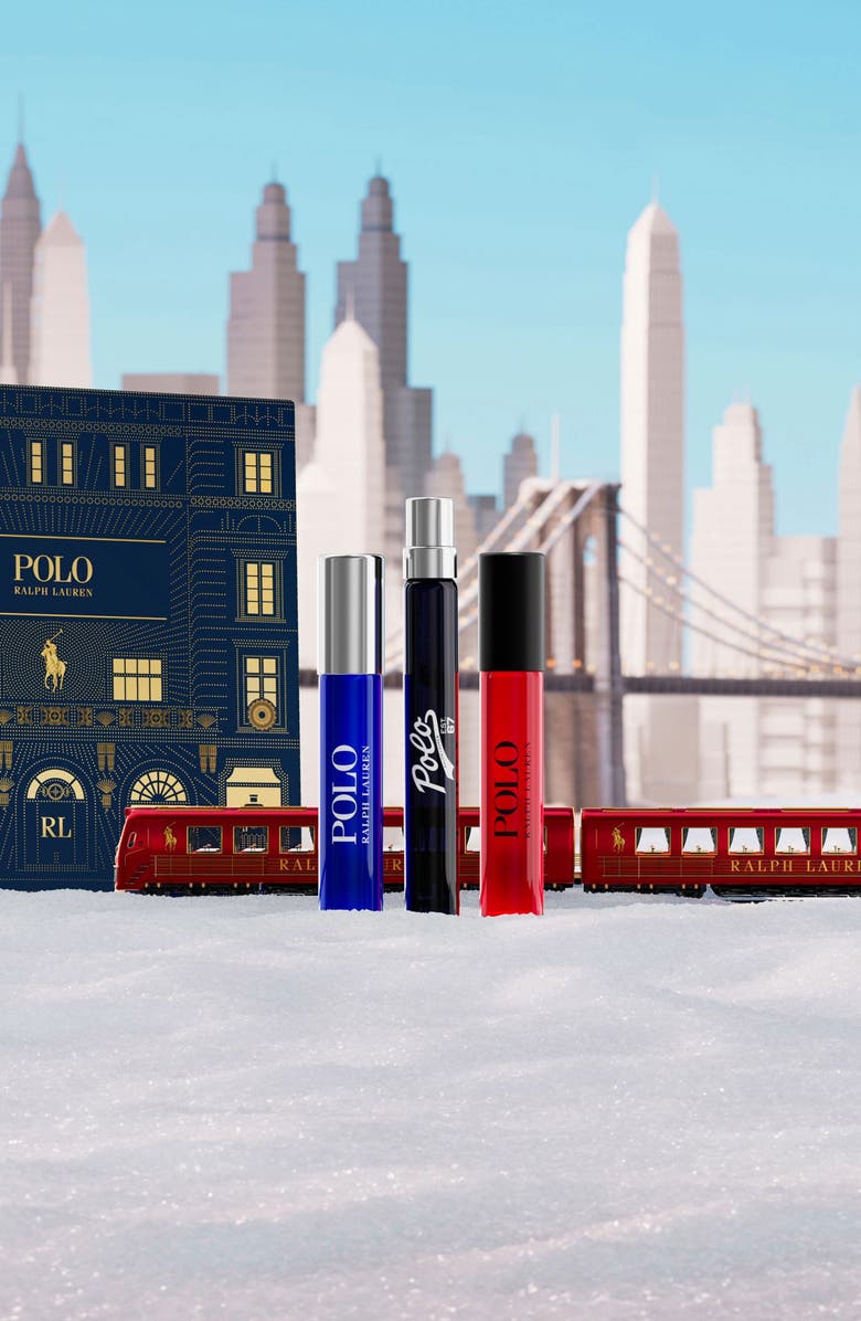 Ralph Lauren 3-Piece World of Polo Eau de Toilette Travel Spray Gift Set (Limited Edition) $90 Value, Alternate, color,