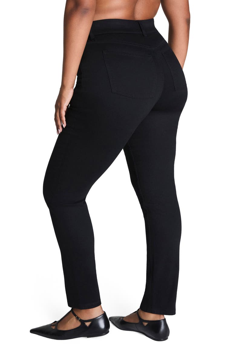 SPANXshape™ EveryWear Pull-On Ankle Skinny Jeans, Alternate, color, OBSIDIAN RINSE