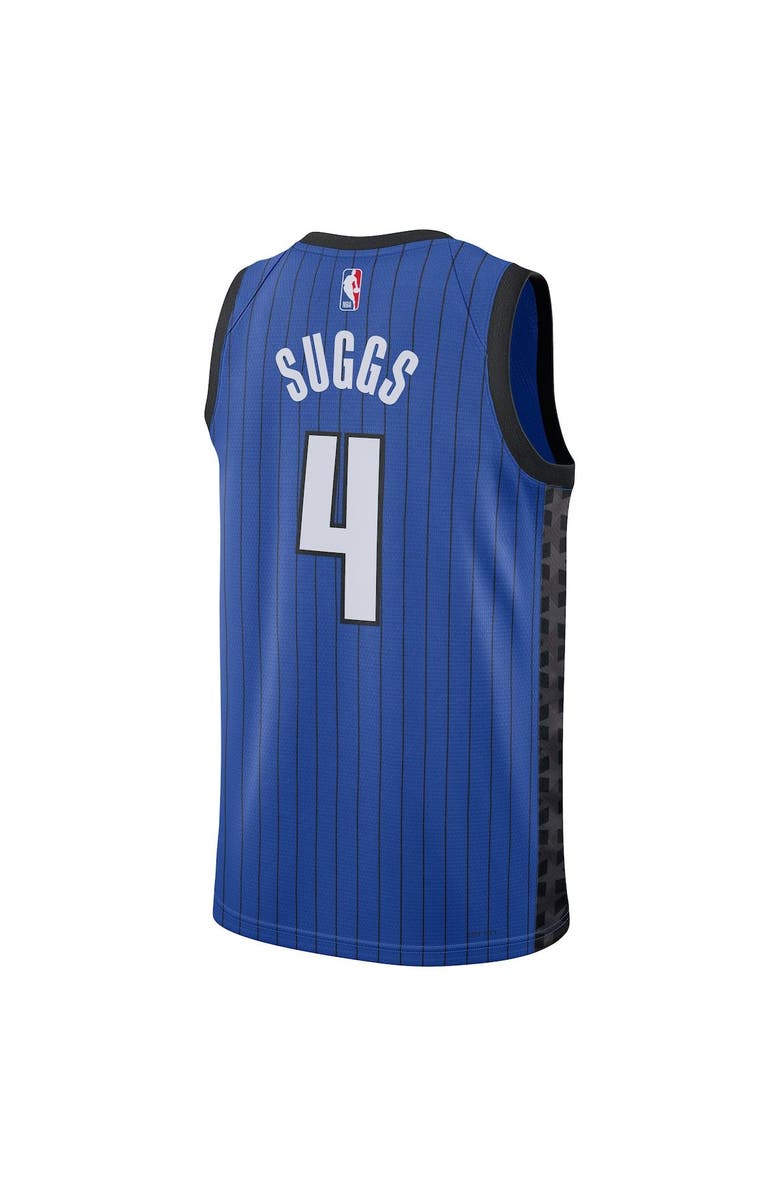 Jordan Brand Unisex Jordan Brand Jalen Suggs Blue Orlando Magic Swingman Jersey - Statement Edition, Alternate, color, 