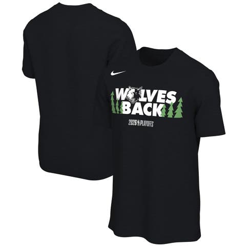 Unisex Nike Black Minnesota Timberwolves 2026 NBA Playoffs Mantra T-Shirt