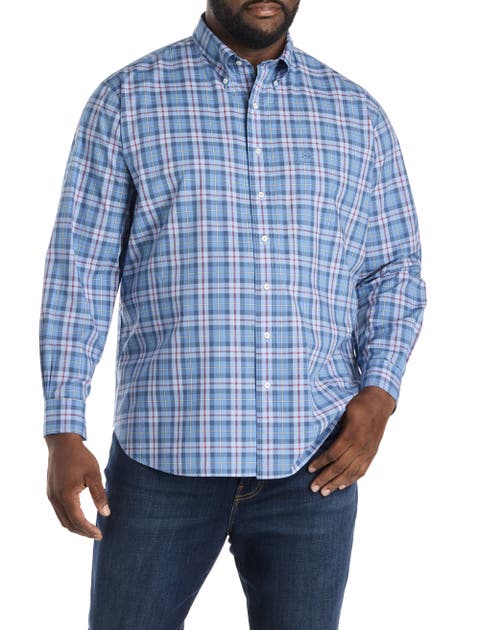 Big & Tall Multi Plaid Friday Sport Shirt