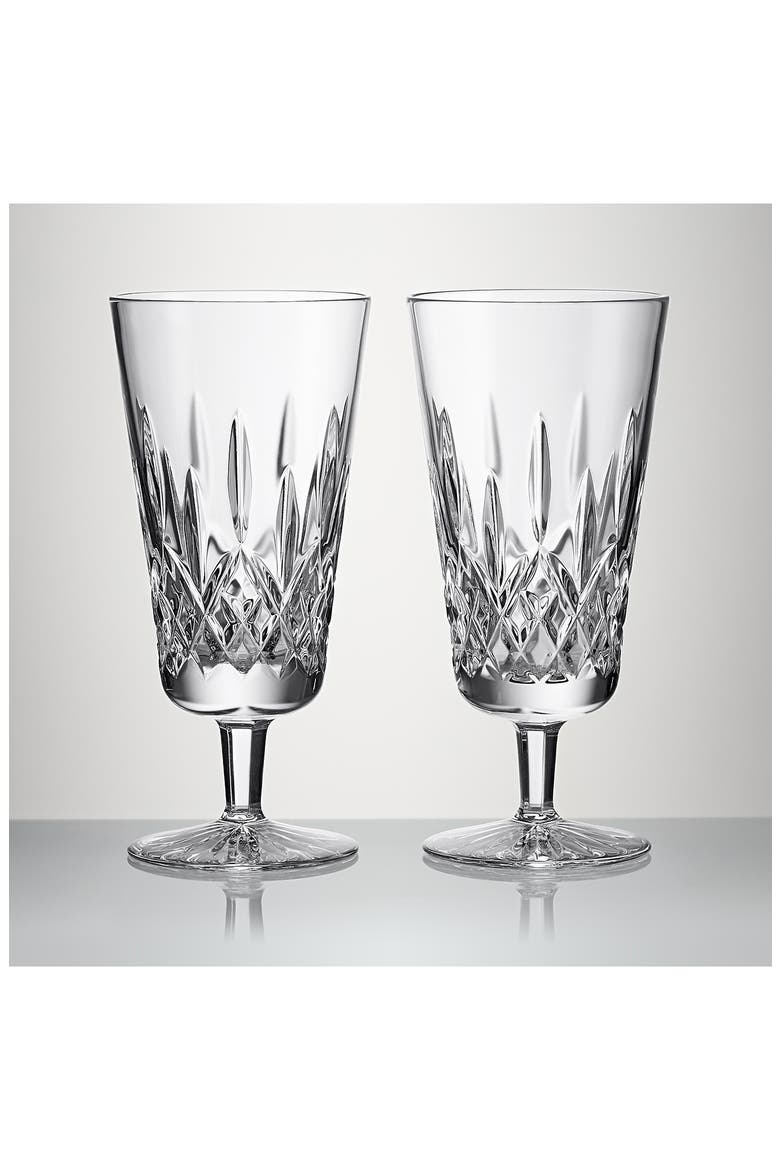 Lismore Set of 2 Iced Beverage Glasses, Alternate, color, NO COLOR