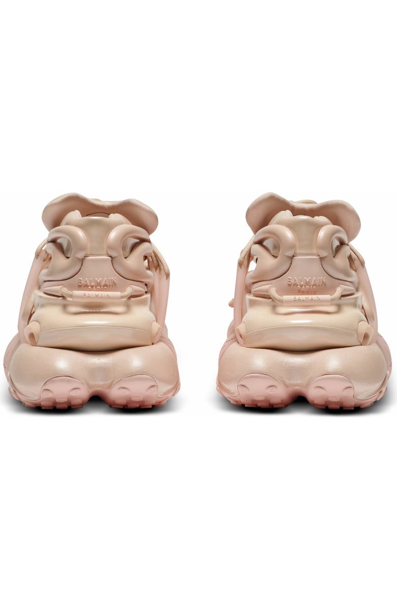 Balmain Unicorn Low Trainers In Iridescent Technical Materials, Alternate, color,