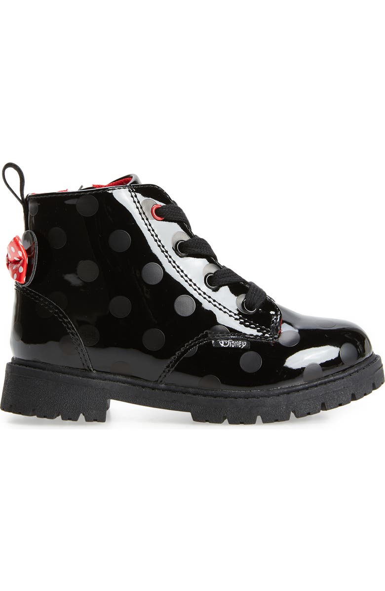 Tucker + Tate Kids' Minnie Mouse Combat Boot, Alternate, color,
