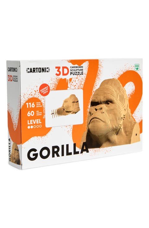 3D Cardboard Sculpture Puzzle