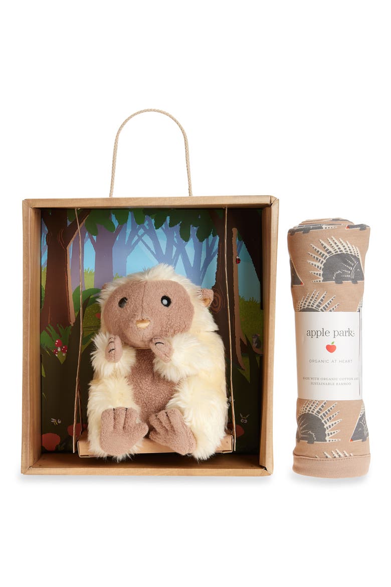 Blanket & Stuffed Toy Set, Alternate, color, CHILL QUILL